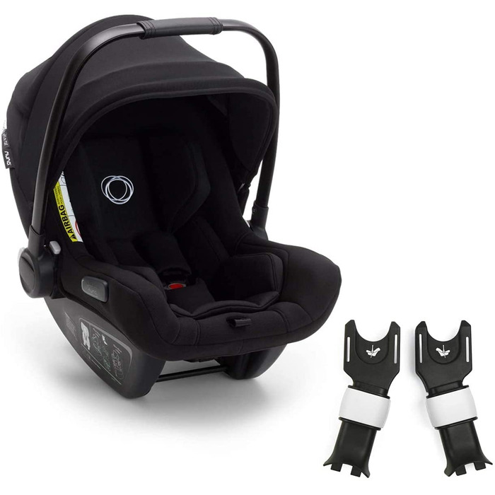 Автокрісло Bugaboo Turtle Air by Nuna 2020, ультралегке, безпечне, з адаптерами для коляски Bugaboo Bee, велика сонцезахисна кришка