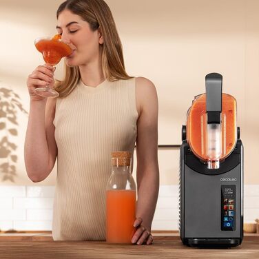 Машина для приготування крижаного напою Cecotec Slush-Eis 2.6L Twist&Ice 2600 з 6 режимами, сенсорне керування