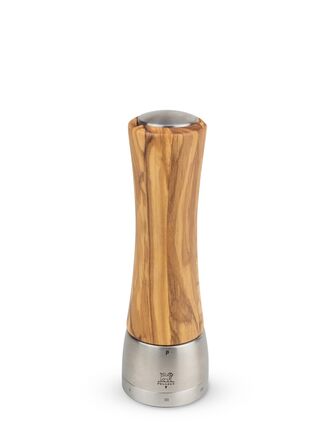 Перо Жіноче Peugeot Pfeffermühle Madras 21 см, сталеве жорно, регулювання ступеня помолу u'Select, оливкове дерево, натуральне