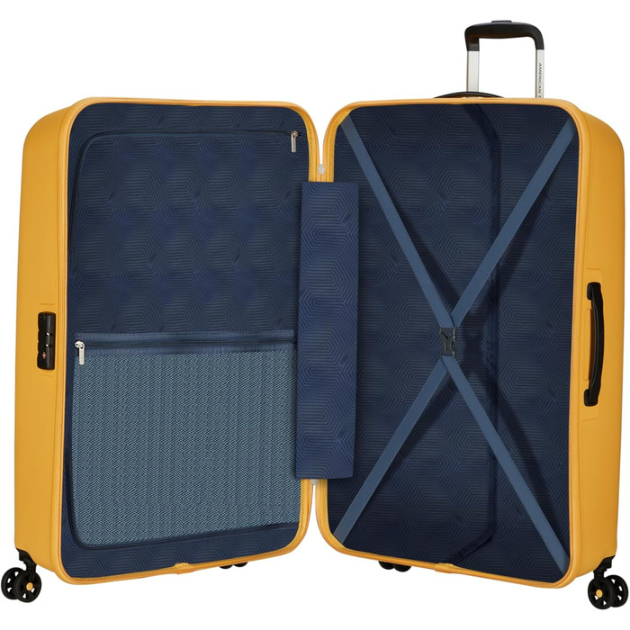 Валіза American Tourister Ellipso Spinner L 79 см 104 л Жовта (Banana Cream)