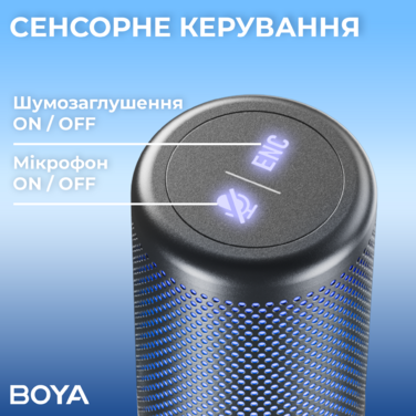 Мікрофон конденсаторний BOYA K3-02 RGB Black