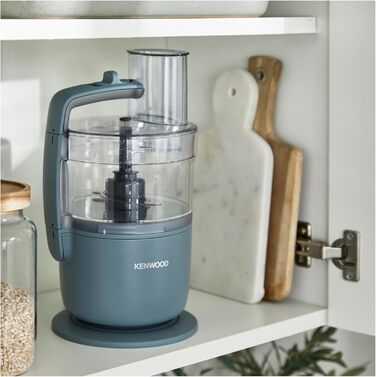 Кухонний комбайн Kenwood MultiPro Go FDP22.130GY, 650 Вт, 1.3 л, Компактний, Багатофункціональний, Синій/Сірий