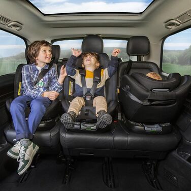 Дитяче автокрісло Chicco Unico Evo I-Size 0-36 кг (група 0+/1/2/3), Isofix, поворот на 360°, сіре