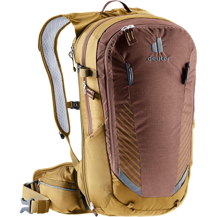 Жіночий велосипедний рюкзак Deuter Compact EXP 12 SL, 12 л, колір фіолетово-бежевий (raisin-almond)