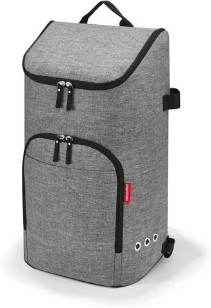 Сумка reisenthel citycruiser Twist Silver – практична шопер-торба з великими відділеннями, використовується як візок із citycruiser rack