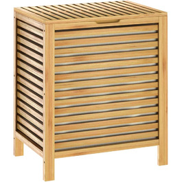 Душова полиця CASARIA з бамбука, навісна, 3 яруси, 3 гачки, 70x29x10 см, дерев'яний органайзер для ванної кімнати