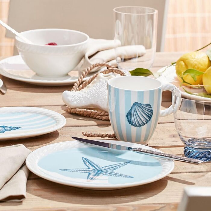 Набір столових приборів Villeroy & Boch Montauk на 6 осіб (24 предмети) з нержавіючої сталі, для великих заходів, придатний для миття в посудомийній машині