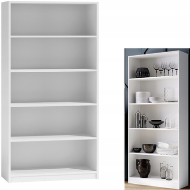 Стелаж Matkam 80 x 30 x 182 см, білий