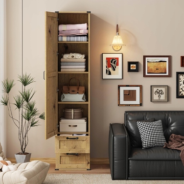 Стелаж Matkam 40 x 180 x 30 см, дуб артизан