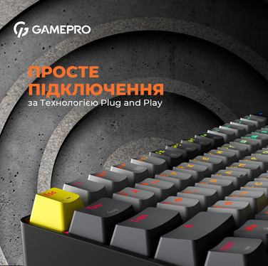 Клавіатура механічна бездротова GamePro Asgard Fenrir (MK130G Pro)