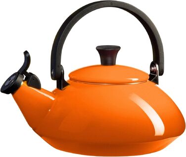 Емальований чайник Le Creuset Zen, 1.6 л, сталевий, колір Ofenrot (червоний)