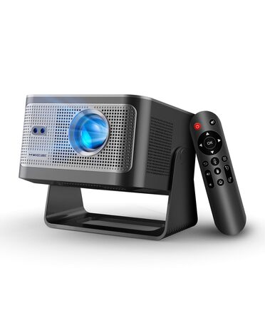 Magcubic Mini Beamer 4K/8K Android 14: Портативний проектор 1080P, 600 ANSI, WiFi 6, Bluetooth 5.4, Автофокус, 180° поворот, 12W динамік для дому та вулиці (HY350 Max)