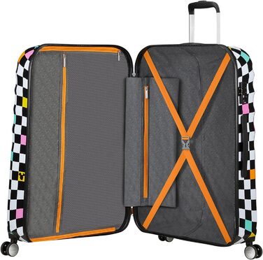 Валіза American Tourister Wavebreaker Disney Mickey Check 77 см, 96 л, багатокольорова, спінер