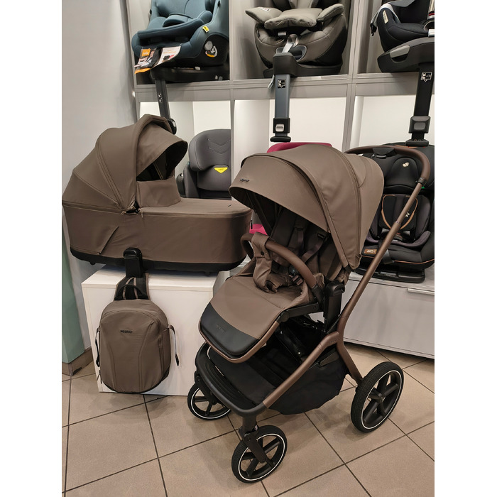 Дитячий візок 2в1 My Junior MAVI (обличям до батьків та по ходу руху), Mocca Brown