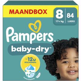 Підгузки Pampers Baby Dry розмір 8 (від 17 кг), місячний запас, 84 шт.