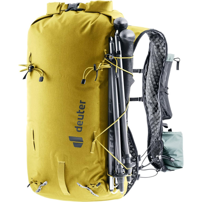 Водонепроникний альпіністський рюкзак Deuter Vertrail 16 л, жовто-бірюзовий