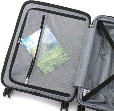 Валіза American Tourister Soundbox 55 см, 41 л, розширювана, жовта, ручна поклажа, з TSA замком