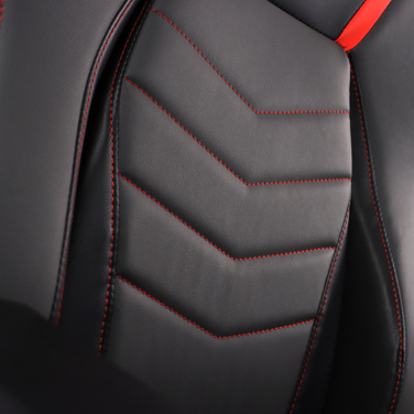 Ігрове крісло / Офісне крісло GAMEBREAKER POLARYS I Leatherette Grey / Red HJH OFFICE