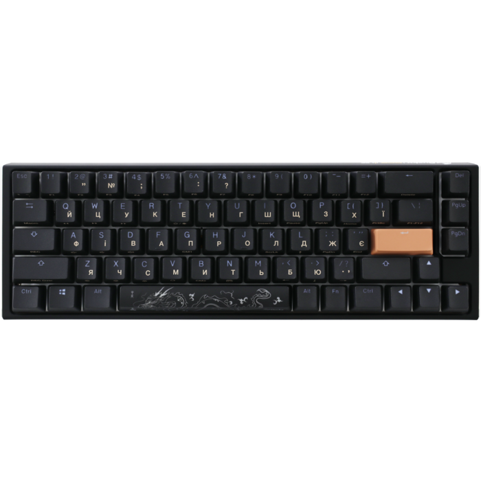 Механічна клавіатура Ducky One 3 SF Cherry MX Red RGB Black UA
