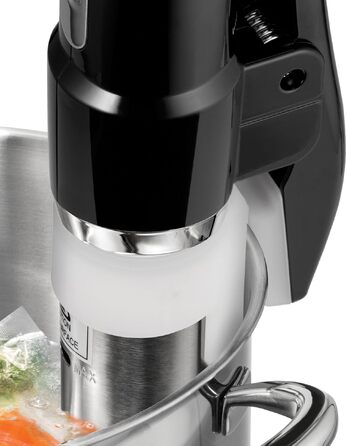 Unold 58915 Sous Vide Stick Time – Погружний су-від для приготування їжі, 1300 Вт, нержавіюча сталь, для каструль від 18 см, точність 0.2°C, до 95°C, 20л