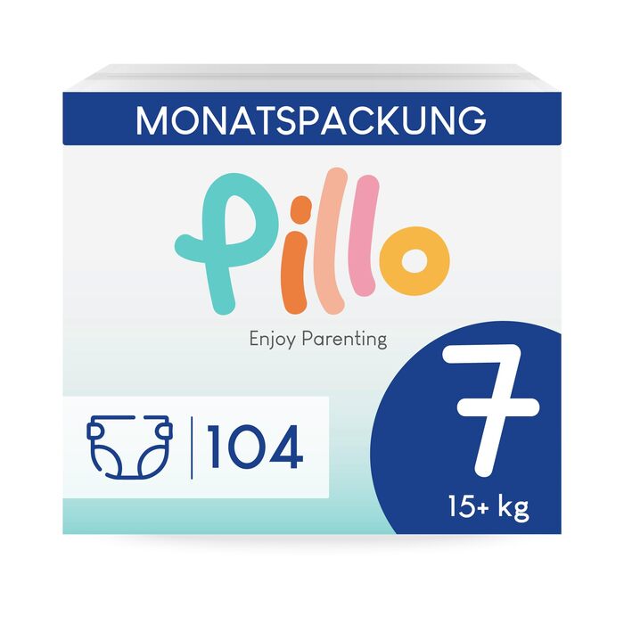 Дитячі підгузки Pillo розмір 4 Maxi (9-14 кг), 152 шт (4 упаковки по 38 шт)