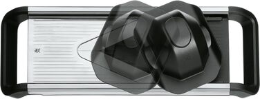 WMF Top Tools Овочерізка Cromargan Edelstahl 37x12.5 см з контейнером та захистом пальців
