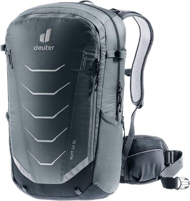 Жіночий велосипедний рюкзак Deuter Flyt 18 SL з протектором, 18 л, графітово-чорний