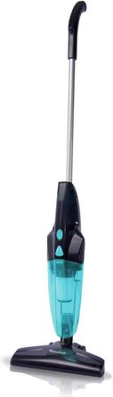 Вертикальний пилосос TurboTronic StormStick 800 Вт, ручний і підлоговий, циклонна технологія, MIF фільтр, кабель 5 м, 19 кПа, зелено-чорний