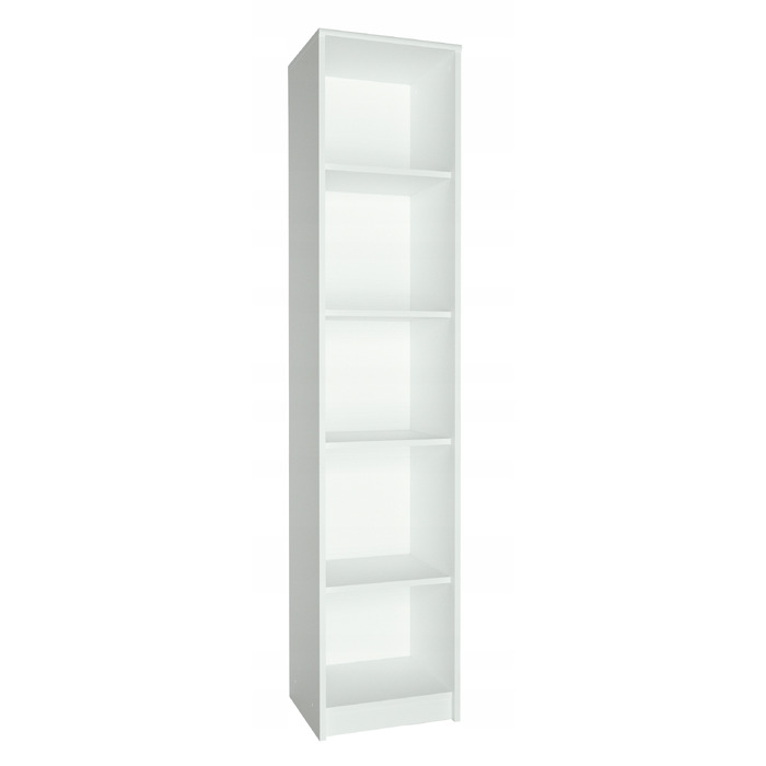 Стелаж Meble Bestseller, 39 x 180 x 35 см, білий