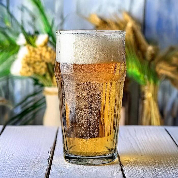 Набір склянок для пива Glasmark KROSNO 1992 Pilsner Stout Ale 6 шт по 530 мл, для мийки в посудомийній машині