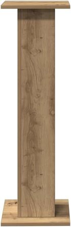 Стійки під колонки vidaXL 2 шт., для Hi-Fi, домашнього кінотеатру, Artisan-Eiche, 30x30x95 см