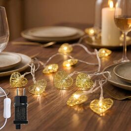 Гірлянда світлодіодна вулична/кімнатна 300 LED куля, 6м, 8 режимів, IP44, теплий білий - для саду, тераси, вечірки, Нового року