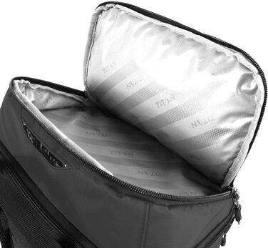 Термобокс TITAN для 40 банок + лід, 5 шарів ізоляції, зберігає лід до 2 днів, чорний