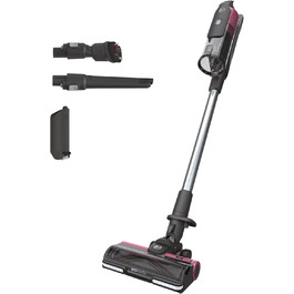 Бездротовий пилосос Hoover HF9 HOME з двома акумуляторами, потужний акумуляторний пилосос без мішка, до 60 хвилин роботи, антизаплутуюча щітка з LED-підсвіткою, для всіх типів підлог, до 240 м²
