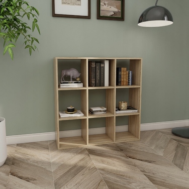 Стелаж Bracia Mebelek 100 x 100 x 30 см, дуб сонома