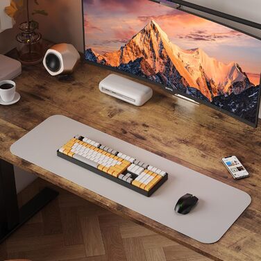 Регульований стіл WALKINGDESK для дому та офісу: електричний, з пам'яттю, 140x60 см, рустикальний коричневий