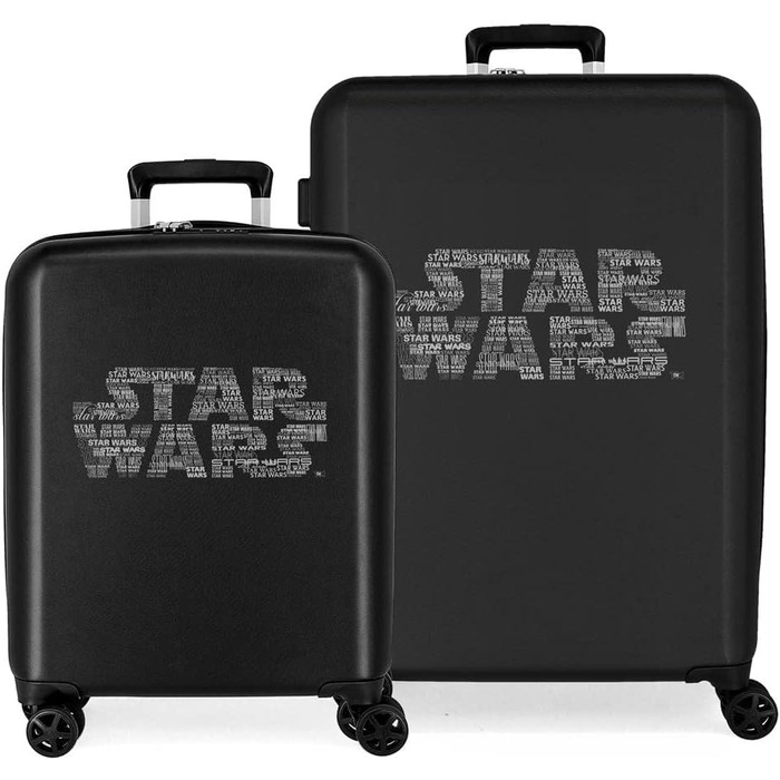 Дитяча валіза Star Wars із ABS пластику, 4 колеса, кодовий замок, ручна поклажа