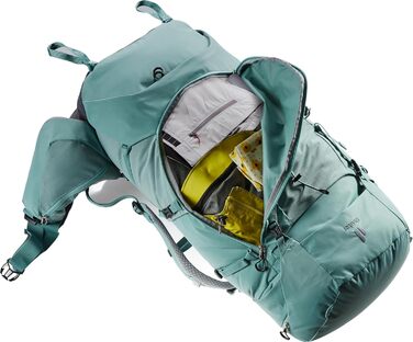 Туристичний рюкзак Deuter Aircontact Core 55+10 SL для жінок, 55+10 л, нефрит-графіт, модель 2024