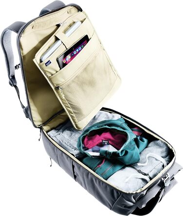 Рюкзак Deuter Utilion 30 Roll-Top з відділенням для взуття, 30 л, чорний