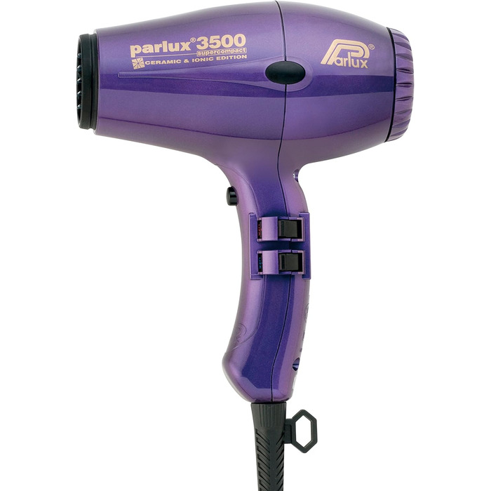 Професійний фен Parlux 3500 SuperCompact керамічний іонний фіолетовий