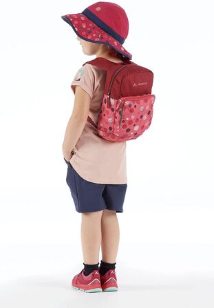 Дитячий рюкзак VAUDE Minnie 10 л рожевий, водонепроникний, для хлопчиків і дівчаток, з відділеннями та світловідбивачами для школи й прогулянок
