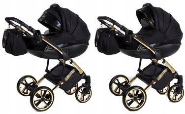Дитячий візок 3в1 Didibaby Daytona GT Black/Gold