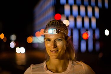 Налобний ліхтар PETZL Bindi, зелений, універсальний розмір