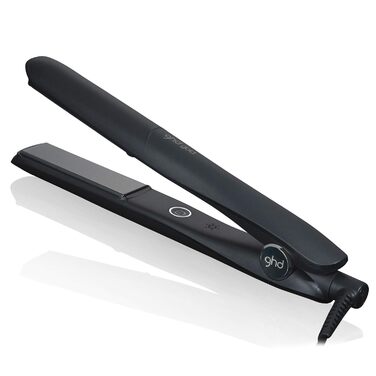 ghd Gold Професійний випрямляч для волосся, 185°C, двозонна технологія, чорний, для вирівнювання, завивки та хвиль, нова упаковка