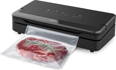 Вакуумний пакувальник Anova Precision Pro ANVS02-EU00, чорний - для свіжості продуктів та тривалого зберігання