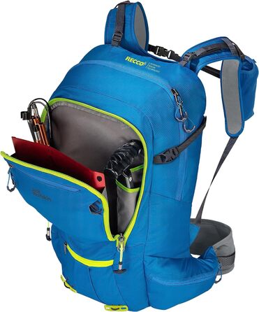 Рюкзак Jack Wolfskin Alpspitze Pack 32L Blue Pacific для сноуборду, туристичний, синій