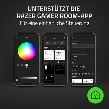 Razer Aether: Світлодіодна стрічка для монітора з RGB підсвічуванням - Чорний