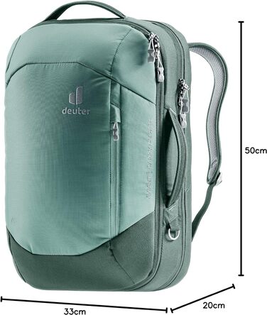 Жіночий рюкзак для подорожей Deuter Aviant Carry On 28 SL, 28 л, нефритовий-зелений