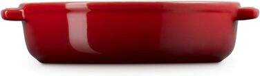 Тарілка для тапас Le Creuset, 500 мл, 14 см, чорна глянцева, 72102141400001 (Вишня)