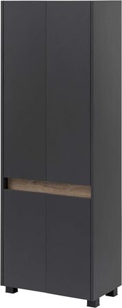 Високий шафа Schildmeyer Cosmo 701514, 57x164,5x33 см, білий, для ванної кімнати